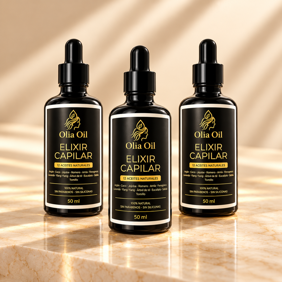 OLIA OIL · Trío · 3 frascos de 50 ml